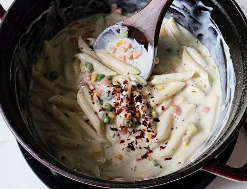 White Sauce Pasta Recipe