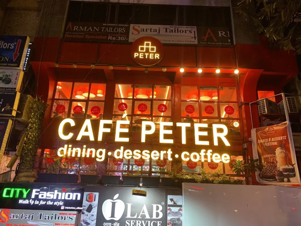 Best Cafes in Camp, Pune